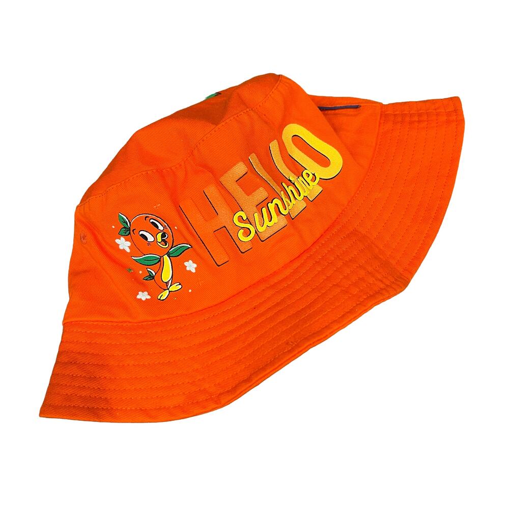NWOT Disney World EPCOT 2021 Orange Bird Hello Sunshine Bucket Hat Spirit Jersey